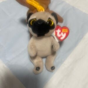 Ty Beanie Babies Pug Plush